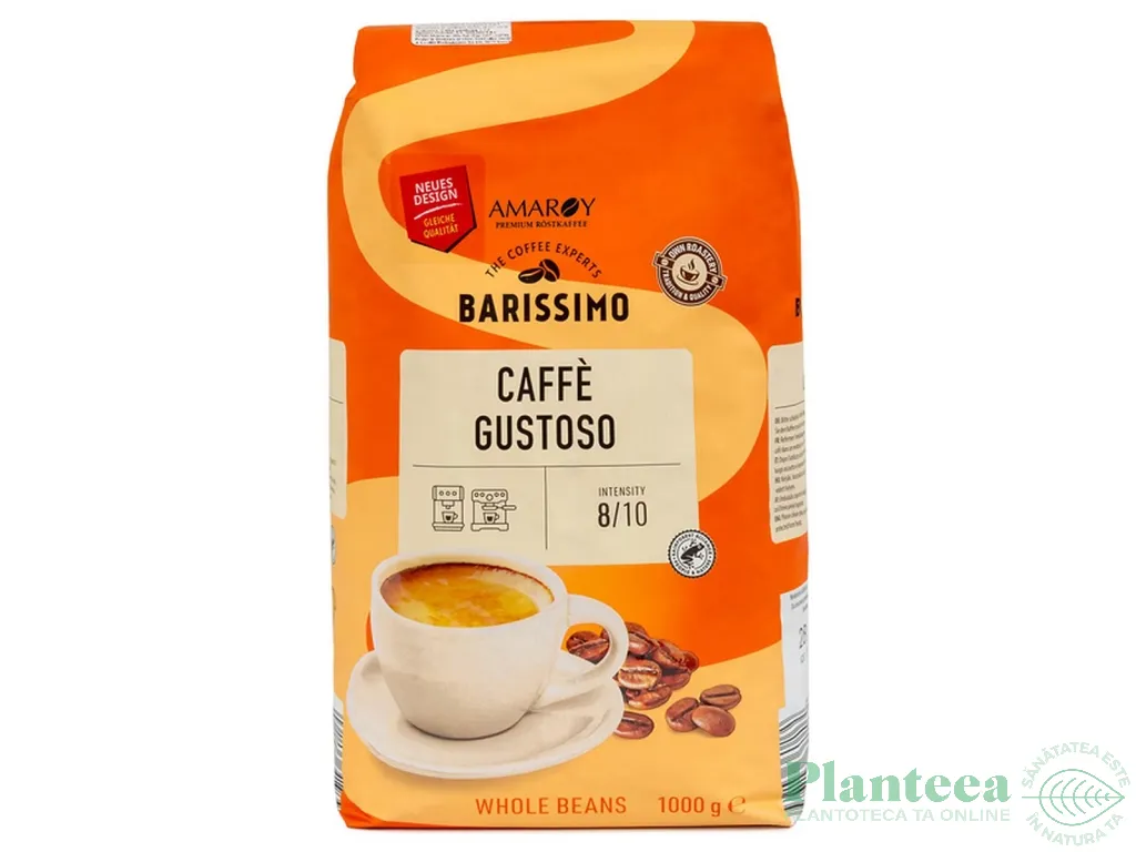 Cafea boabe arabica Gustoso 1kg - AMAROY