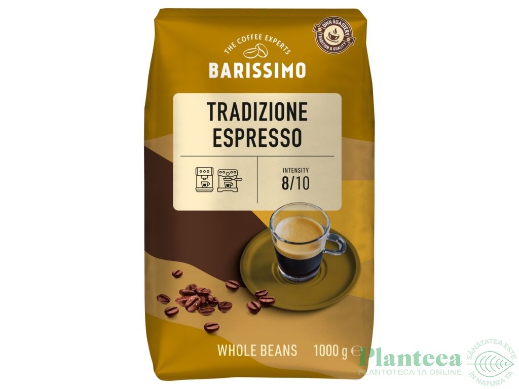 Cafea boabe arabica robusta Tradizione Espresso 1kg - BARISSIMO