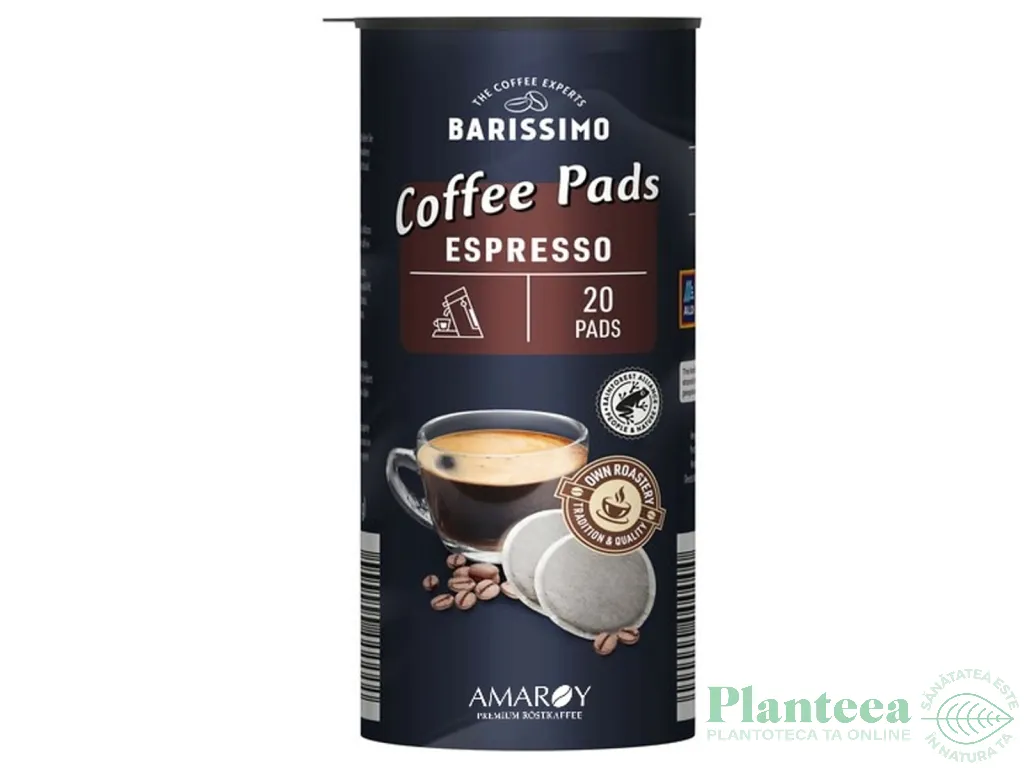 Cafea pads arabica robusta Espresso 140g - BARISSIMO