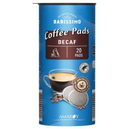 Cafea pads arabica robusta Decofeinizata 140g - BARISSIMO