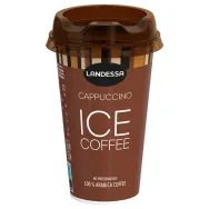 Cafea rece Cappuccino 100% Arabica pahar 230ml - LANDESSA