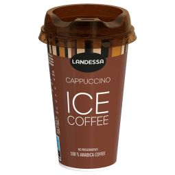 Cafea rece Cappuccino 100% Arabica pahar 230ml - LANDESSA