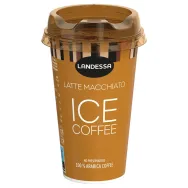 Cafea rece Latte Macchiato 100% Arabica pahar 230ml - LANDESSA