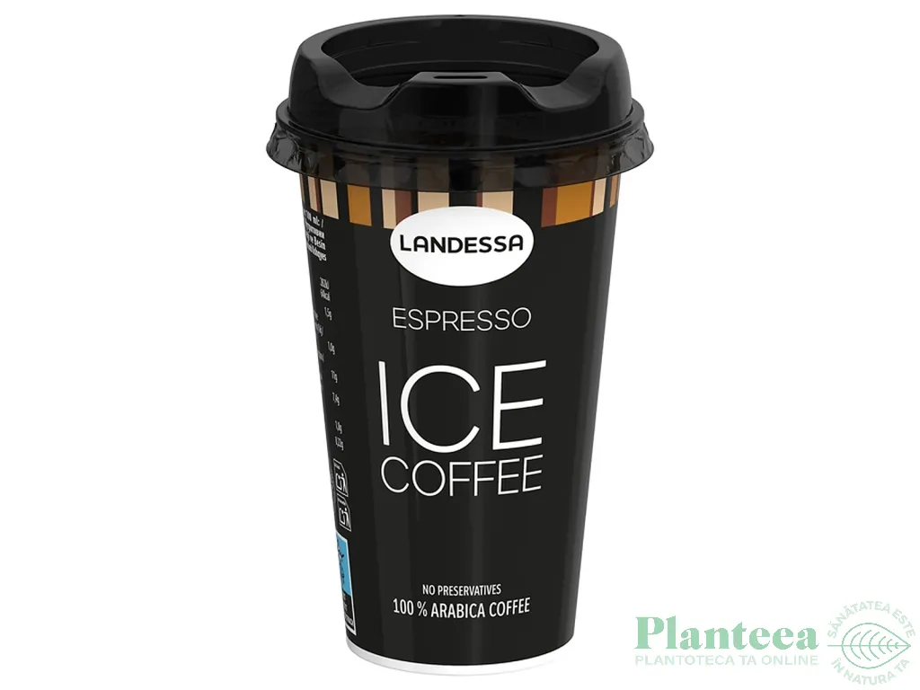 Cafea rece Espresso 100% Arabica pahar 230ml - LANDESSA