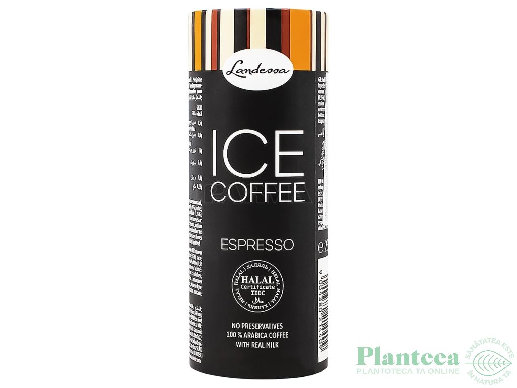 Cafea rece Espresso 100% Arabica doza carton 230ml - LANDESSA