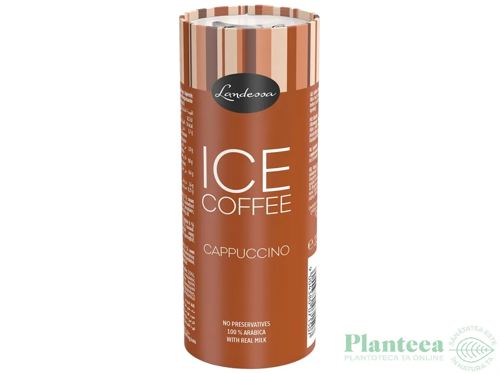 Cafea rece Cappuccino 100% Arabica doza carton 230ml - LANDESSA
