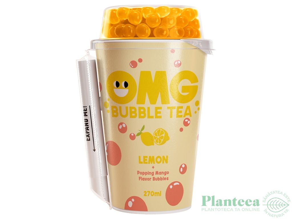 Bubble Tea lamaie yerba mate perle mango 265ml - OMG