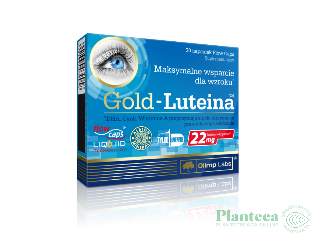 Gold lutein 30cps - OLIMP LABORATORIES