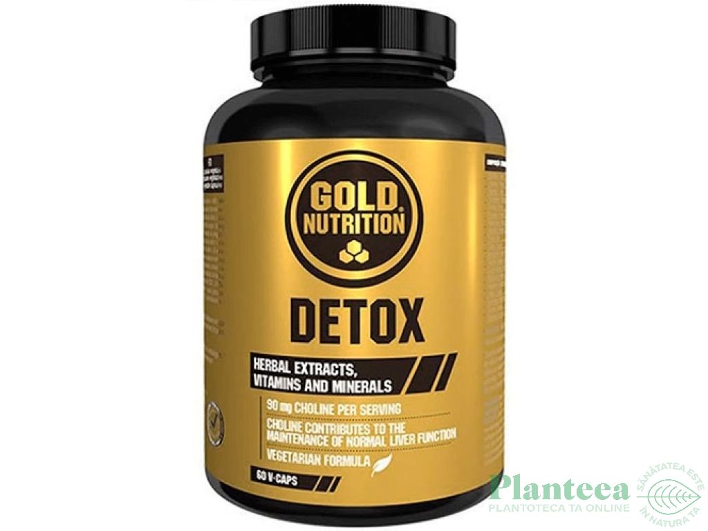 Detox 60cps - GOLD NUTRITION