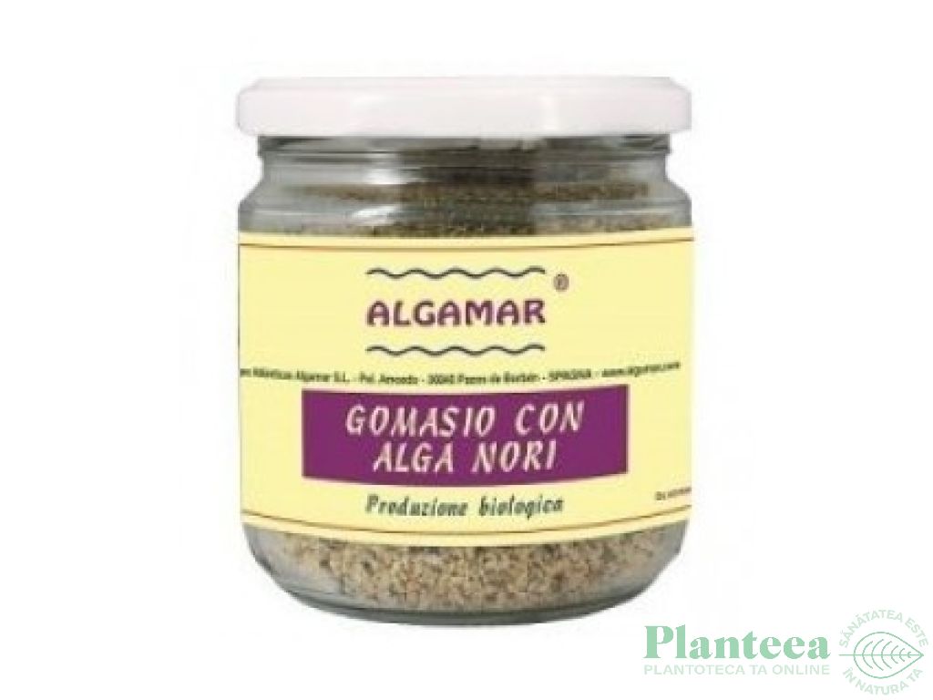Condimente gomasio alge nori bio 150g - ALGAMAR