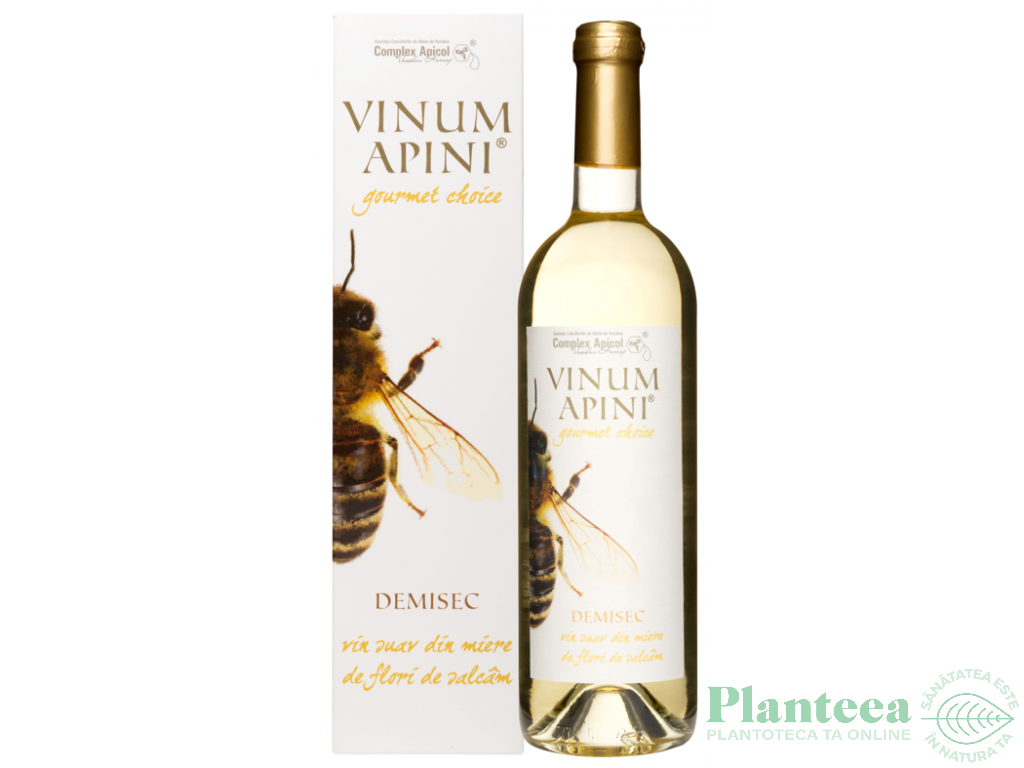 Vin alb demisec miere salcam Vinum Apini 750ml - COMPLEX APICOL