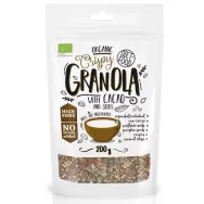 Granola crispy cacao seminte bio 200g - DIET FOOD