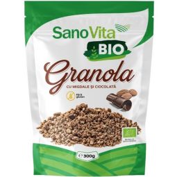 Granola migdale ciocolata bio 300g - SANOVITA