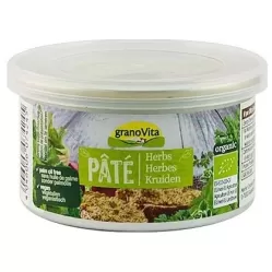 Pate vegetal ierburi aromatice eco 125g - GRANO VITA