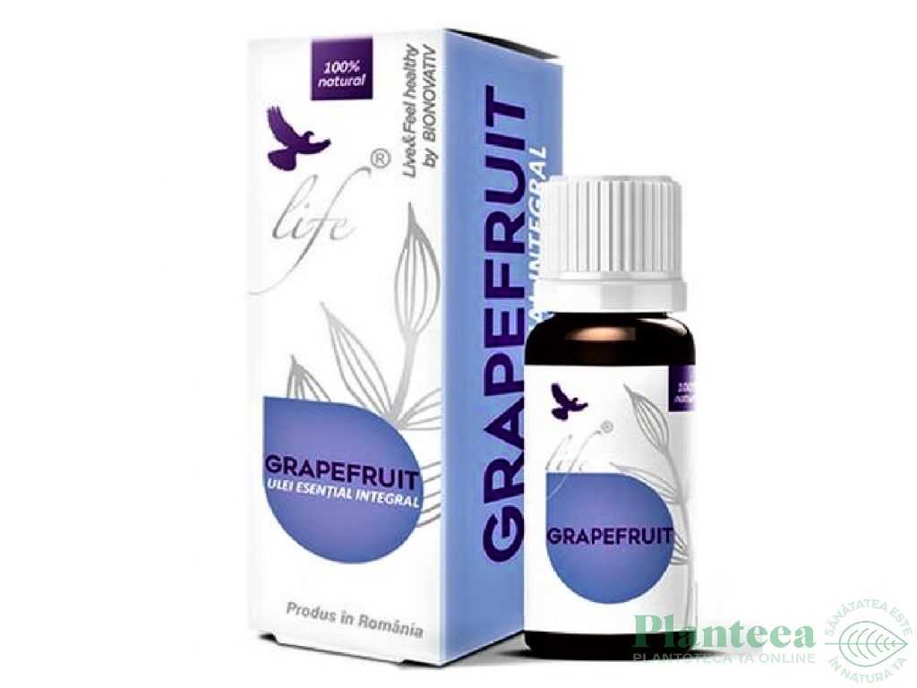 Ulei esential integral grepfrut 10ml - LIFE