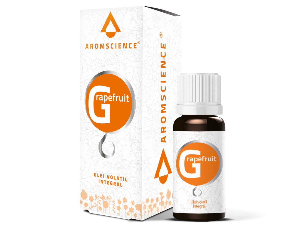 Ulei esential grepfrut 10ml - AROM SCIENCE