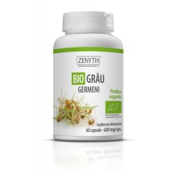 Grau germeni bio 600mg 60cps - ZENYTH