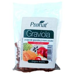 Graviola pulpa cu mere uscate 70g - PRONAT