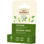 Balsam buze aloe lime hidratant intens 3,6g - GREEN PHARMACY