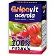 Vitamina C naturala acerola Gripovit 60cp - NATUR PRODUKT