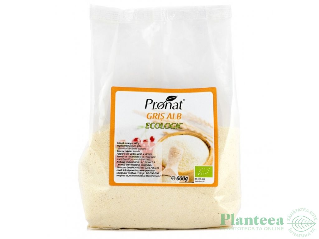 Gris grau alb eco 600g - PRONAT