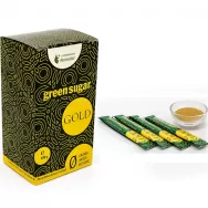 Green Sugar gold indulcitor plicuri 25pl - REMEDIA