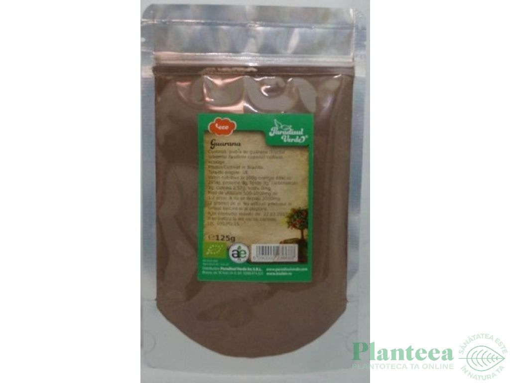 Pulbere guarana ET eco 125g - PARADISUL VERDE