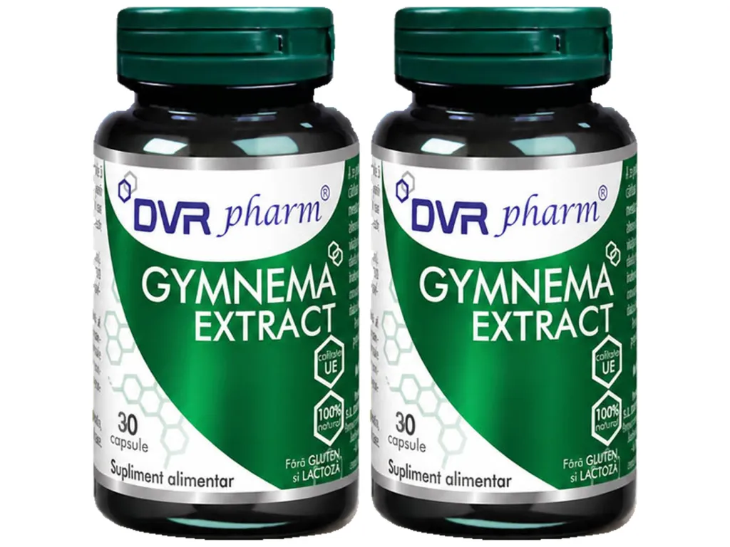 Set Gymnema extract 2x30cps - DVR PHARM