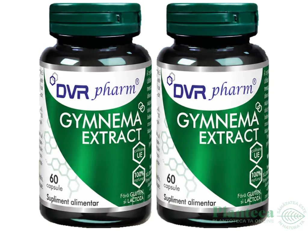 Set Gymnema extract 2x60cps - DVR PHARM