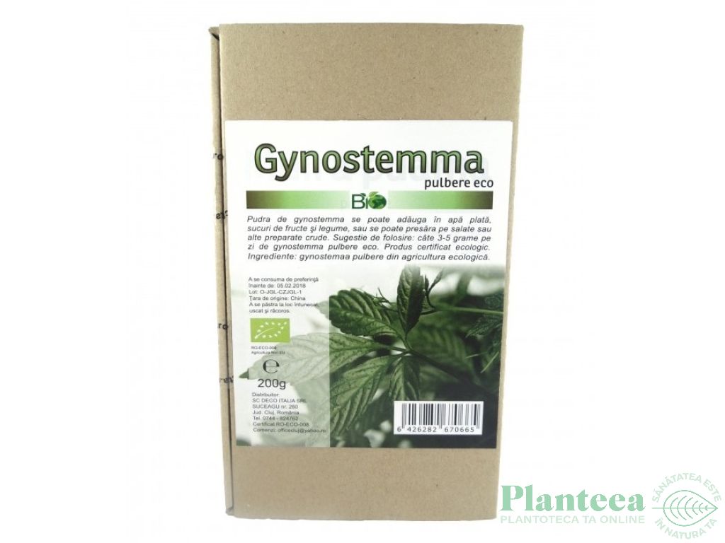 Pulbere gynostemma eco 200g - DECO ITALIA