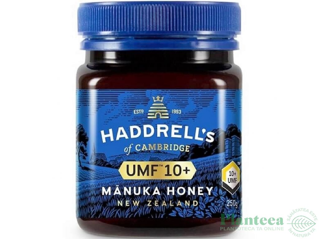 Miere manuka umf10+ [mgo250+] 250g - HADDRELL`S