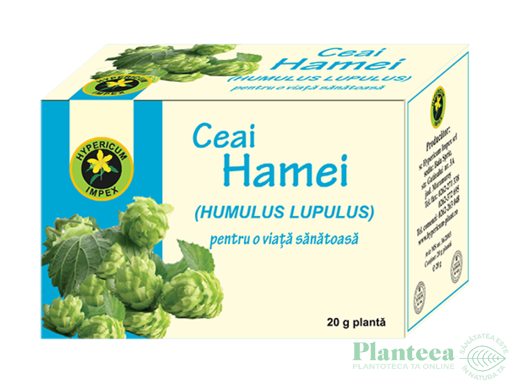 Ceai hamei conuri 20g - HYPERICUM PLANT