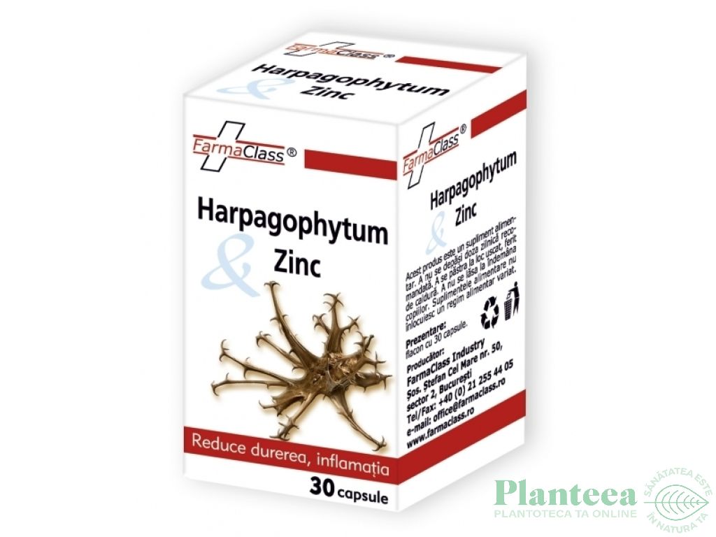 Harpagophytum Zn 30cps - FARMACLASS