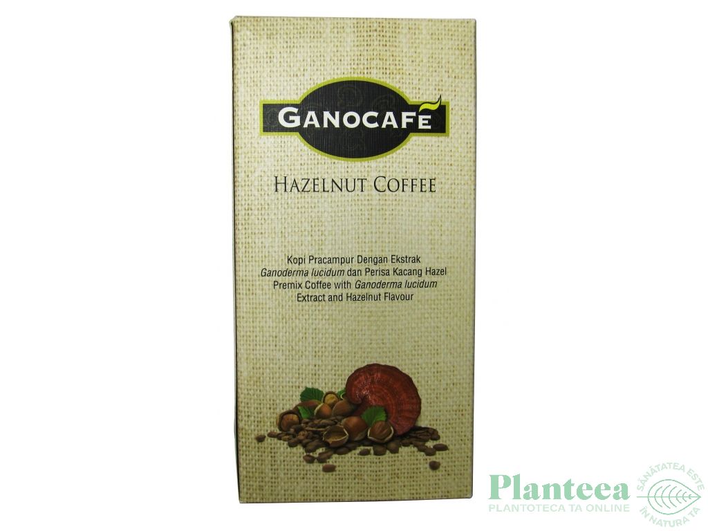 Cafea gano hazelnut cutie 20pl - GANO EXCEL