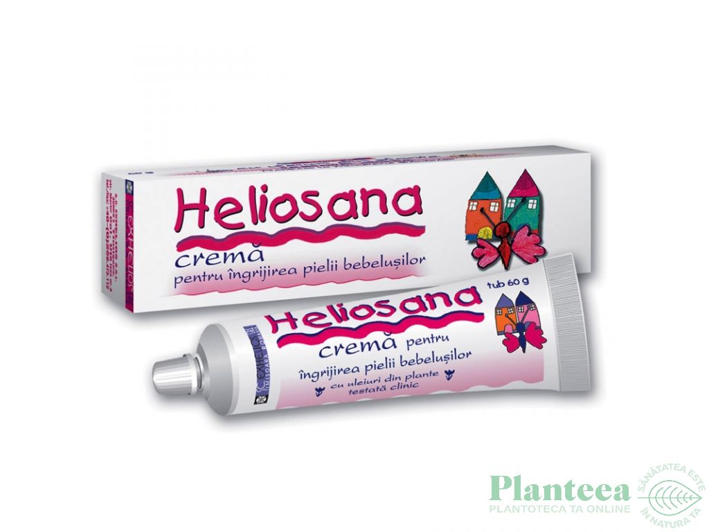 Crema ingrijirea pielii bebe Heliosana 60g - ALIPHIA