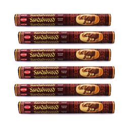 Pachet Betisoare parfumate Sandalwood 6x20b - HEM