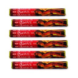 Pachet Betisoare parfumate Love 6x20b - HEM