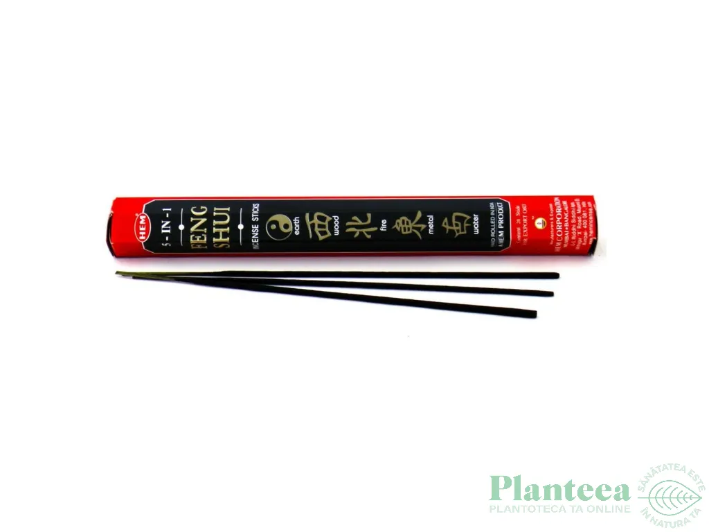 Betisoare parfumate Feng Shui 5in1 20b - HEM