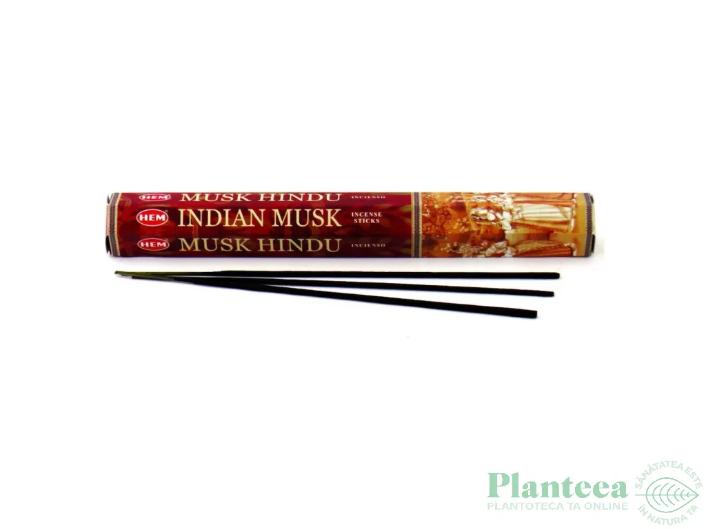 Betisoare parfumate hexagonale Indian Musk 20b - HEM