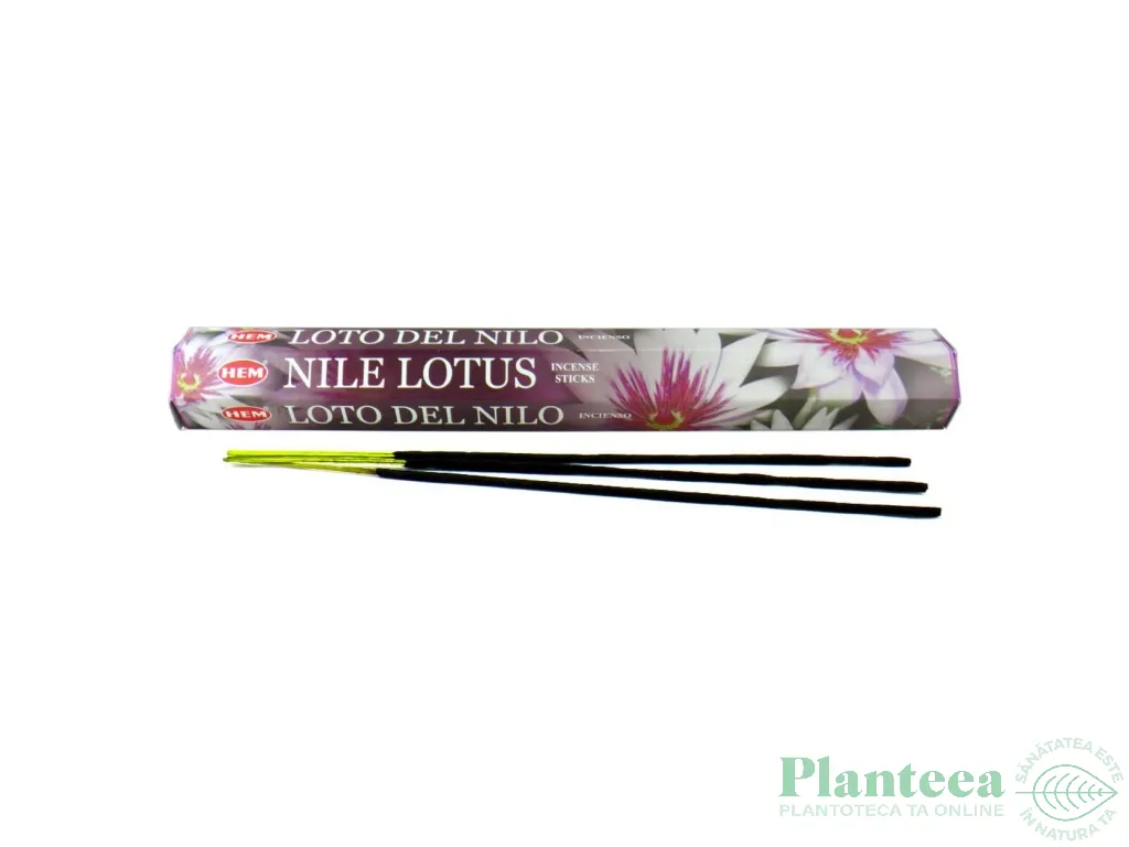 Betisoare parfumate hexagonale Nile Lotus 20b - HEM