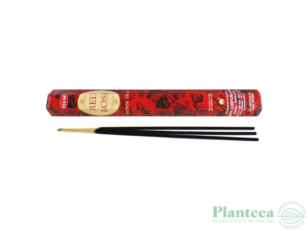 Betisoare parfumate hexagonale Red Rose 20b - HEM