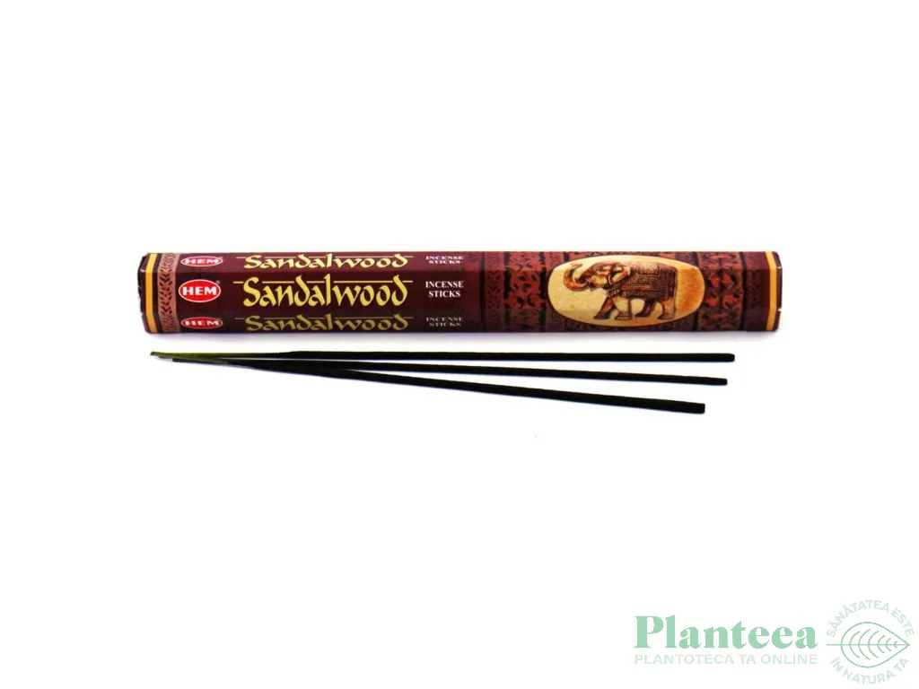 Betisoare parfumate hexagonale Sandalwood 20b - HEM