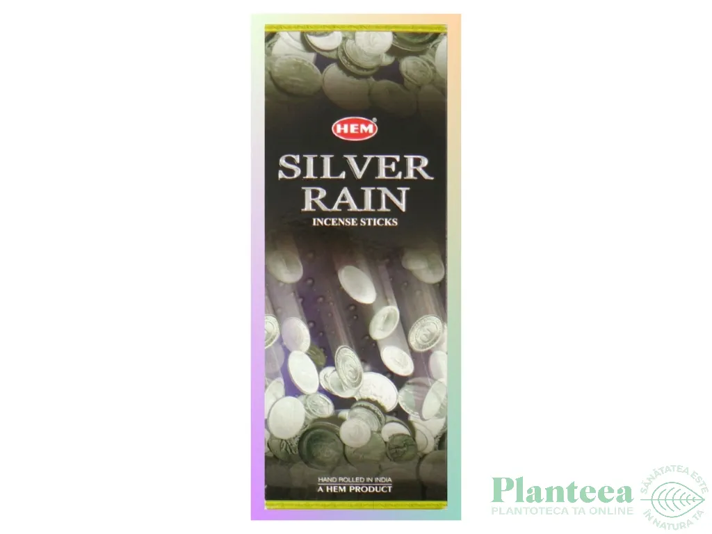 Betisoare parfumate hexagonale Silver Rain 20b - HEM
