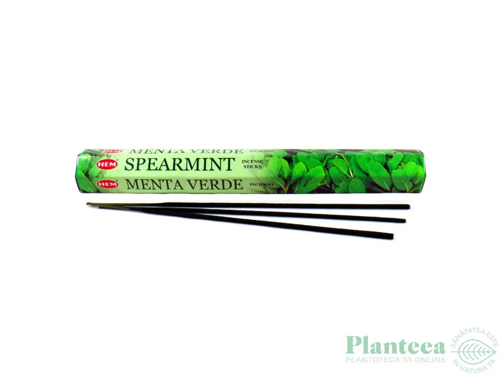 Betisoare parfumate hexagonale Spearmint 20b - HEM