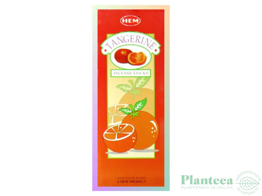 Betisoare parfumate hexagonale Tangerine 20b - HEM