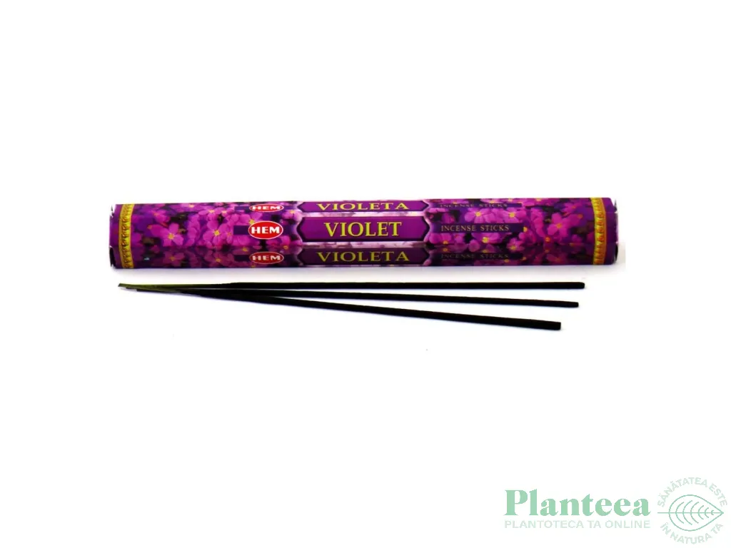 Betisoare parfumate hexagonale Violet 20b - HEM