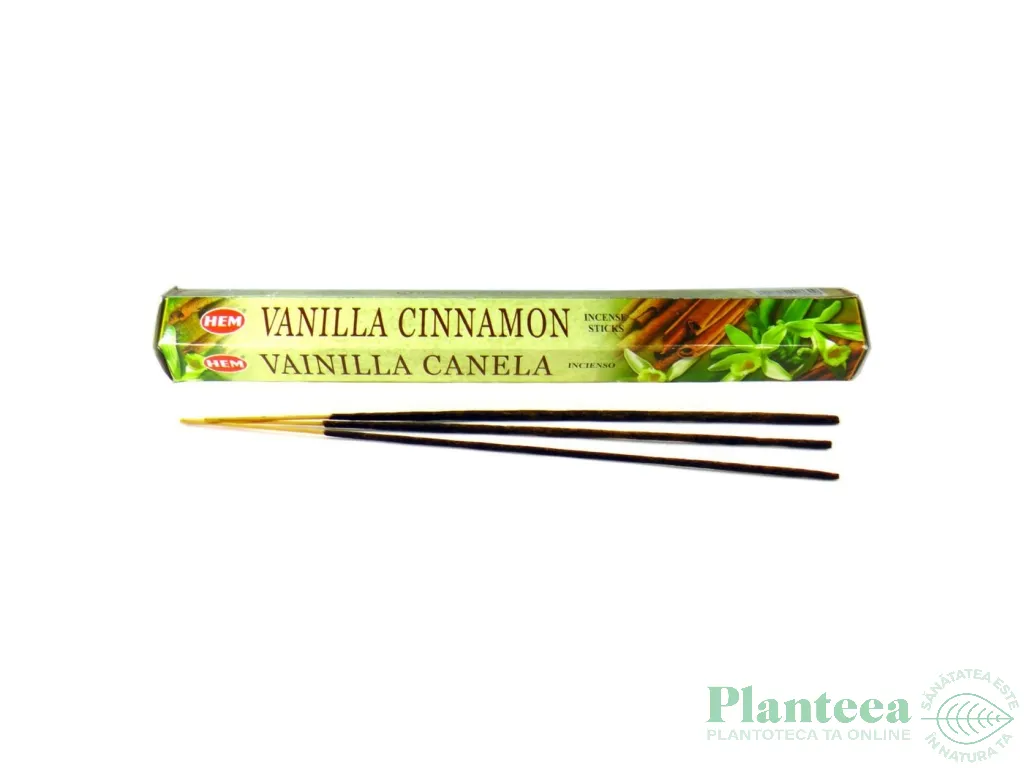 Betisoare parfumate hexagonale Vanilla Cinnamon 20b - HEM