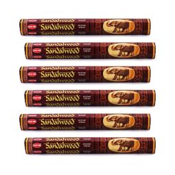 Pachet Betisoare parfumate Sandalwood 6x20b - HEM