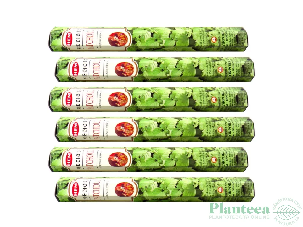 Pachet Betisoare parfumate Precious Patchouli 6x20b - HEM