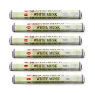 Pachet Betisoare parfumate White Musk 6x20b - HEM